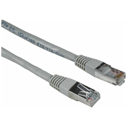 Патч-корд Hama H-30620 RJ-45 (m)-RJ-45 (m) cat5E 30м серый (00030620) (упак:1шт)