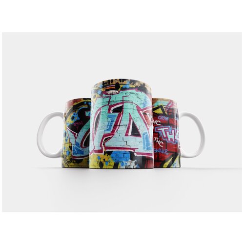 фото Кружка "граффити, уличное искусство, городское искусство" 320 мл lotsprints