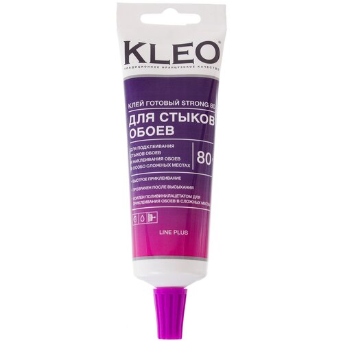 Клей для виниловых обоев KLEO EXTRA Флизелиновый 0.08 кг kleo strong клей для стыков обоев тюбик 80 г