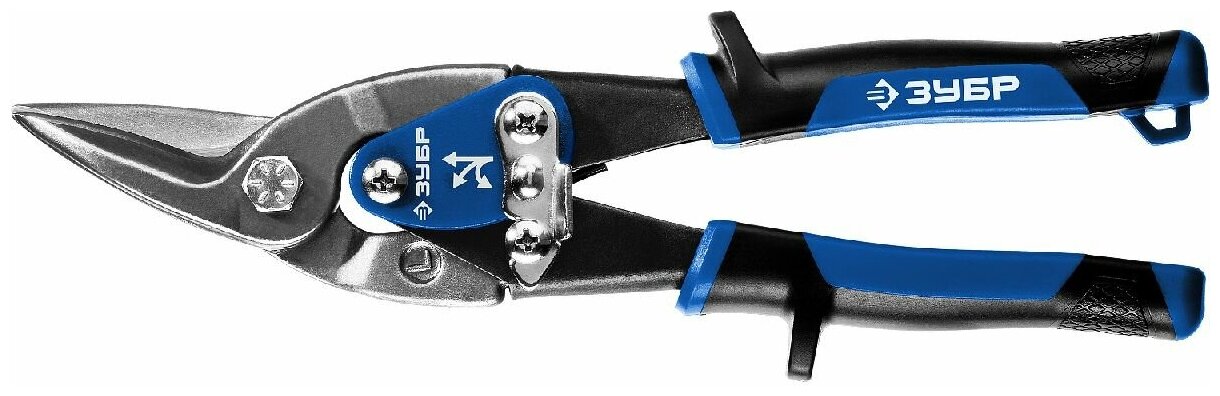 Левые ножницы по металлу ЗУБР Профессионал 250 мм (23130-L)