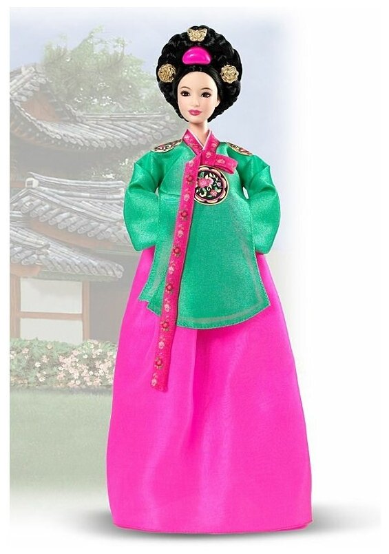 Кукла Barbie Princess of the Korean Court (Барби Принцесса королевского двора Кореи)