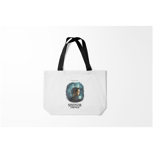 фото Сумка-шоппер / 46х35 см / сериалы / очень странные дела stranger things burnettie