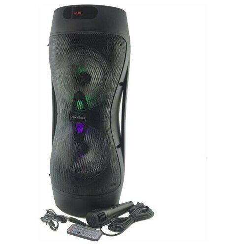 Беспроводная портативная колонка JBK-6507S с микрофоном пульт ДУ Черный 841000₽