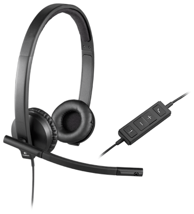 Logitech Headset H570E USB 981-000575 Stereo OEM