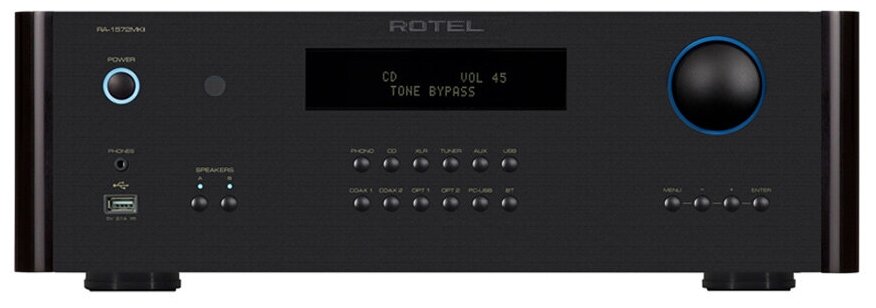 Rotel RA-1572 MKII black интегральный усилитель