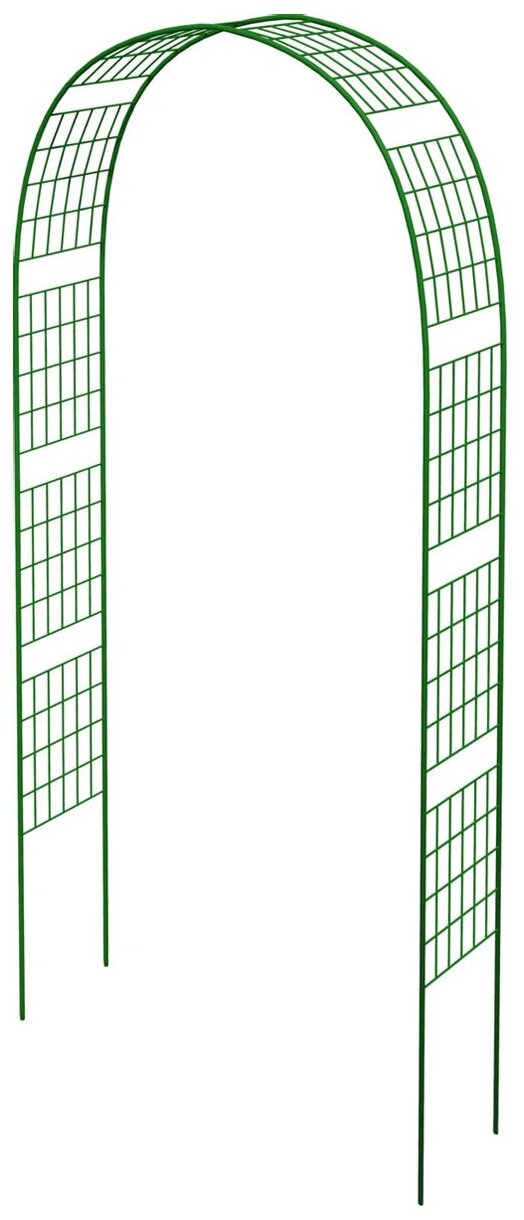 Арка ПТФ Лиана "Сетка" разборная широкая 2,5*1,2 м сталь 16 мм