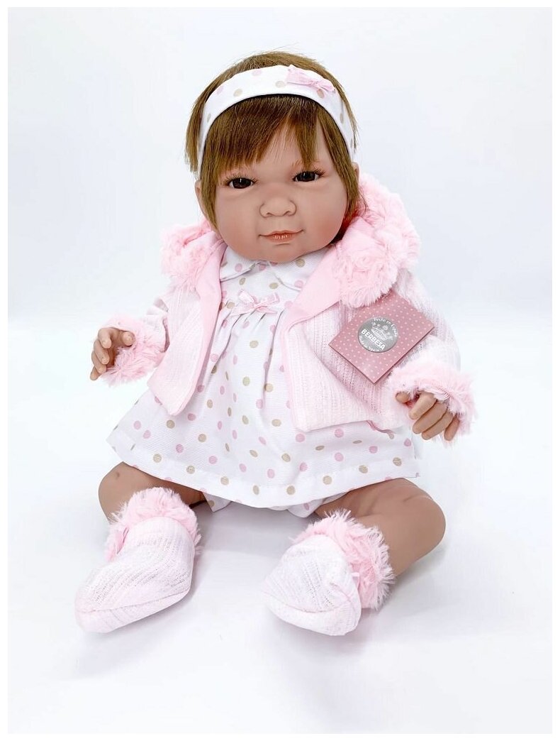 Кукла Berbesa мягконабивная 45см PAULA (4505)