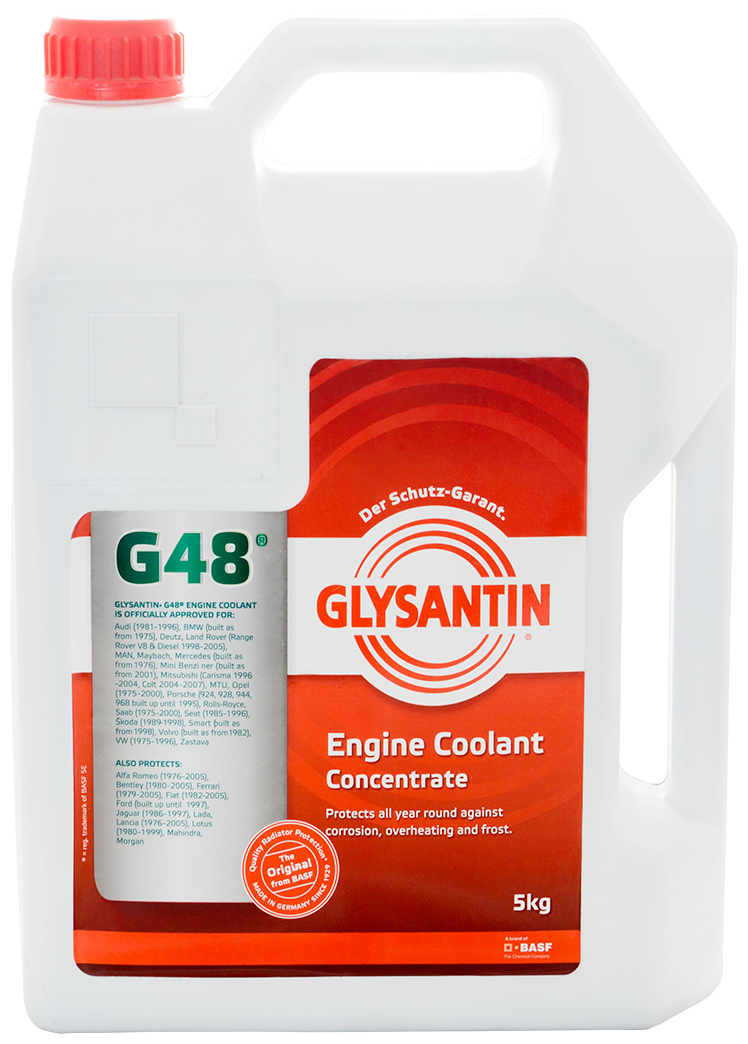 Антифриз glysantin g48 [сине-зеленый], концентрат, 5кг., glysantin, 900879