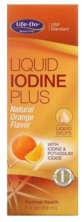 Капли Life-Flo Liquid Iodine Plus