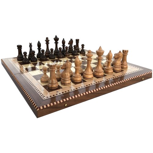 Armenakyan Шахматы Турнирные-4 инкрустация 40 коричневый игровая доска в комплекте шахматы турнирные 8 инкрустация 50