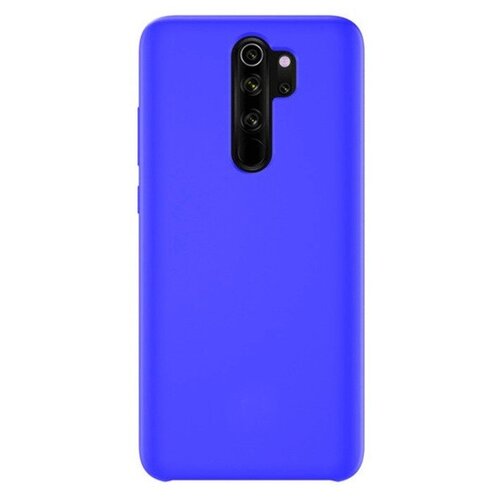 фото Силиконовый чехол для xiaomi redmi 9/ сяоми редми 9 (синий)