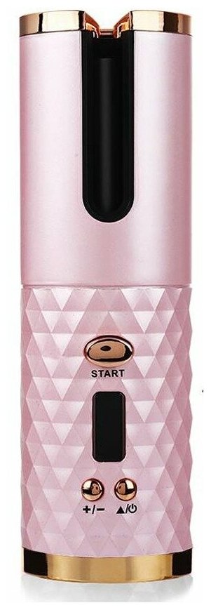 Автоматическая беспроводная плойка для волос Wireless USB Auto Curler, розовая - фотография № 7