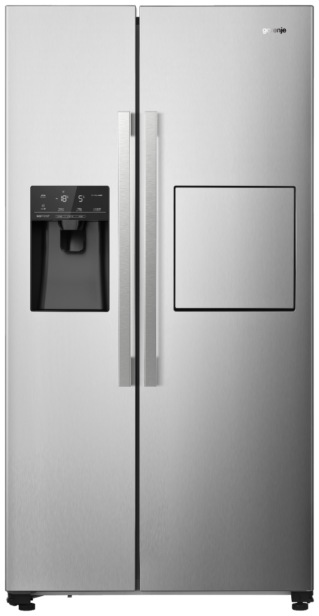 Холодильник Gorenje , двухкамерный, нержавеющая сталь - фото №1