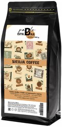 Кофе в зернах 1 кг / кофе зерновой 1 кг PABLO ISTABAR SICILIA COFFEE / кофе зерновой 1000 г свежеобжаренный в подарок арабика / Эфиопия Уганда Вьетнам