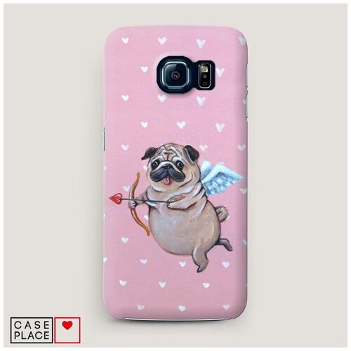 фото Чехол пластиковый samsung galaxy s6 купидон 1 case place