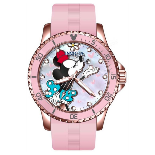 фото Наручные часы invicta часы женские кварцевые invicta disney limited edition minnie mouse lady 39528, розовый