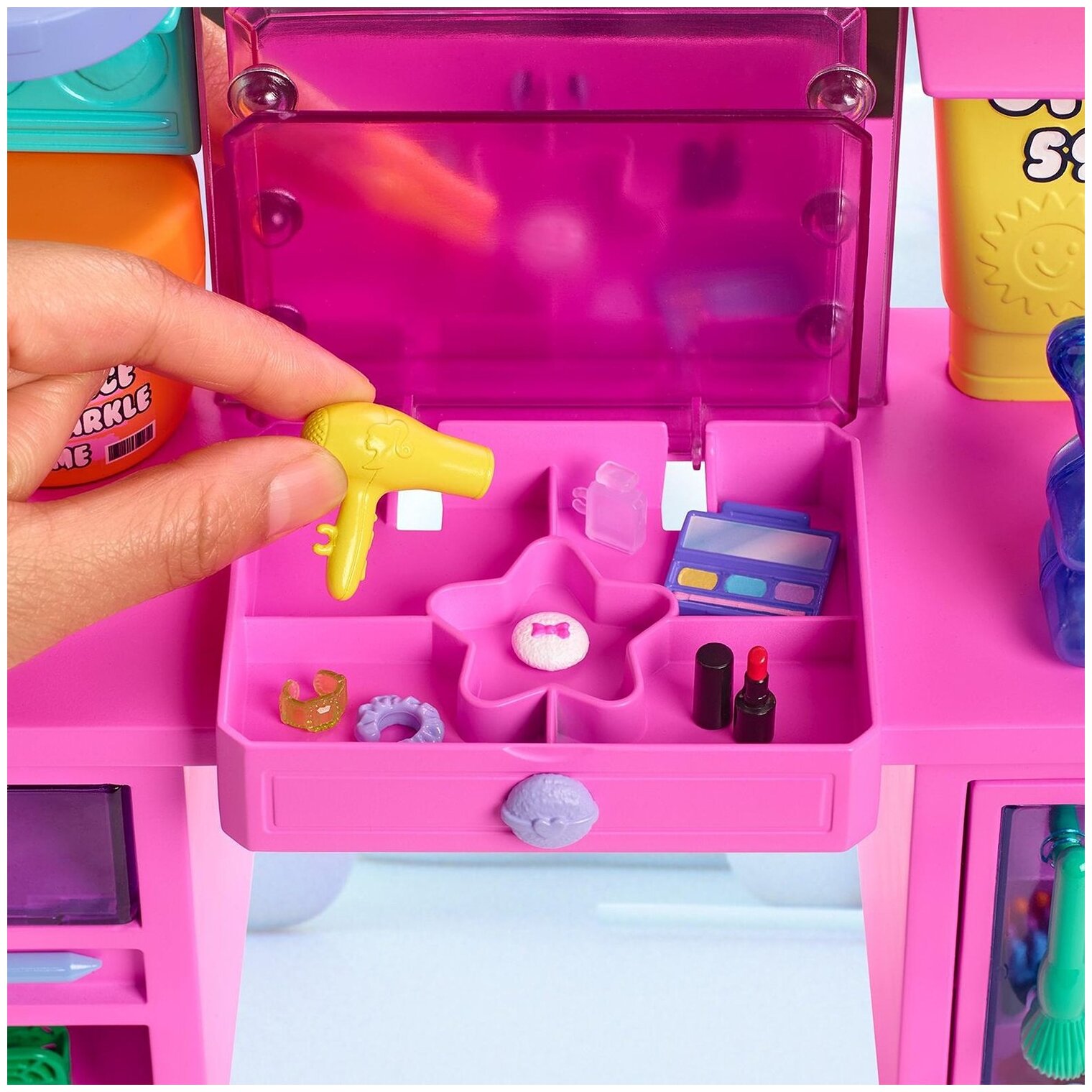Barbie Экстра Игровой набор "Туалетный столик" - фото №8