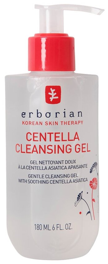 Erborian гель для очищения лица Centella cleansig gel, 180 мл