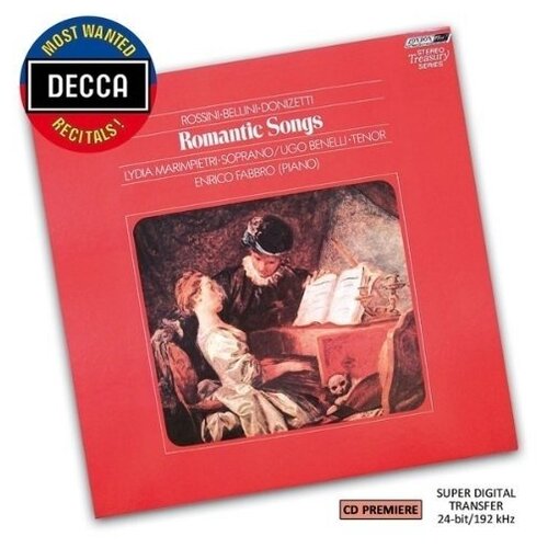 россини – romantic classic cd AUDIO CD Romantic Songs Decca Most Wanted Recitals Vol. 1