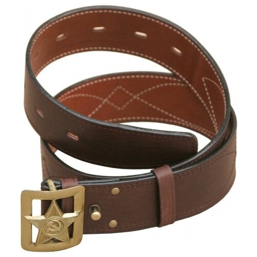фото Ремень поясной "патриот" "звезда" 50мм китай