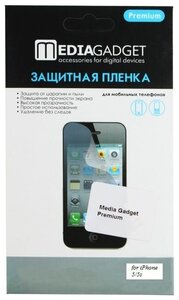 Фото Media Gadget Защитная пленка для iPhone 5/5s (антибликовая)