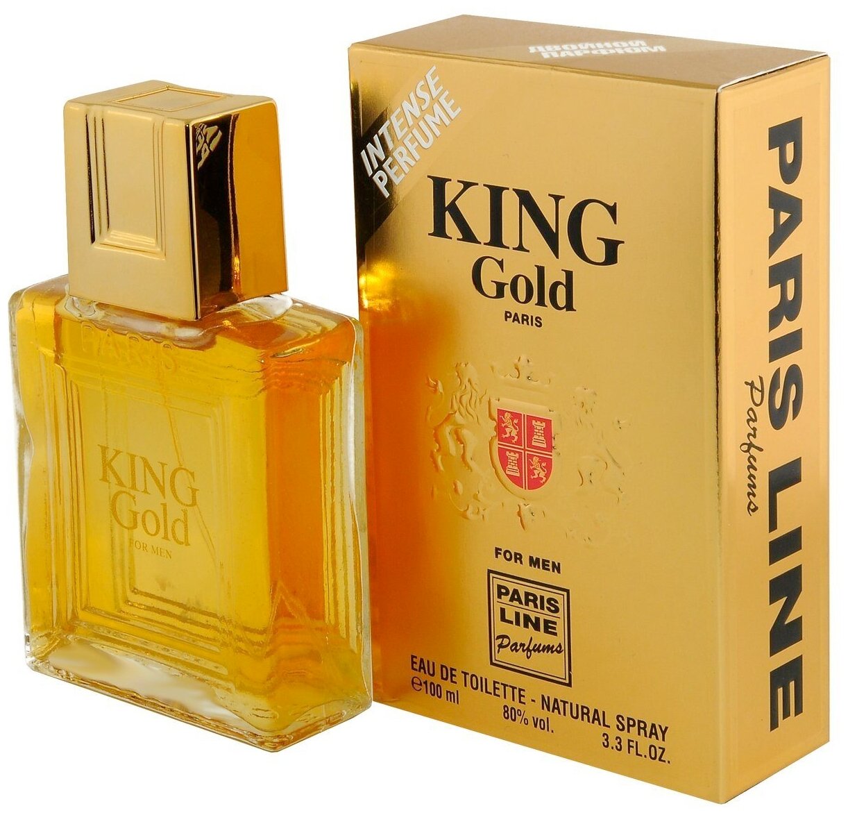 Paris Line Parfums туалетная вода King Gold