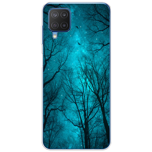 силиконовый чехол девушка лес на samsung galaxy m12 самсунг галакси m12 Силиконовый чехол на Samsung Galaxy M12 / Самсунг Галакси M12 Сказочный лес