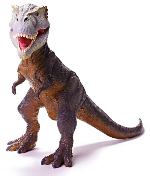 Фигурка большой динозавр Тираннозавр Рекс 43 х 22 х 30 см со звуковыми эффектами, 1066А