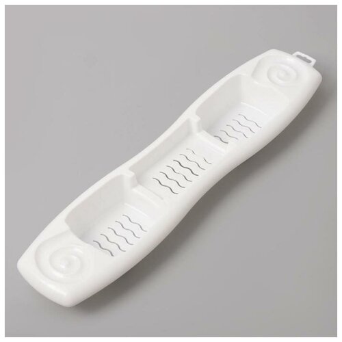 Полка на ванну Rambai 741757 см цвет белый 1093₽