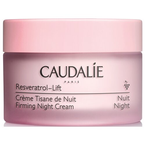 Caudalie Resveratrol-Lift Firming Night Cream укрепляющий ночной крем для лица, 50 мл укрепляющий дневной крем кашемир caudalie resveratrol firming cashmere cream 50 мл