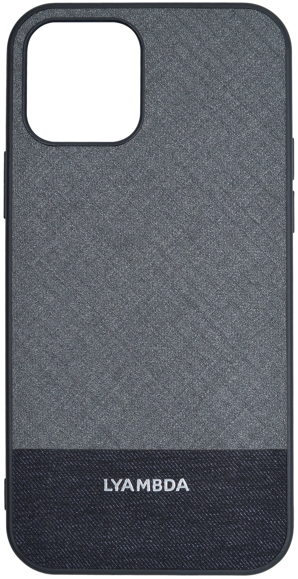 Чехол LYAMBDA EUROPA для iPhone 12/12 Pro (LA05-1261-GR) Grey Strip