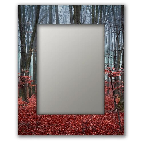 фото Настенное зеркало сказочный лес 50х65 см дом корлеоне