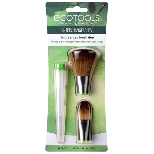 Купить Набор кистей для макияжа EcoTools Total Senses Brush Duo