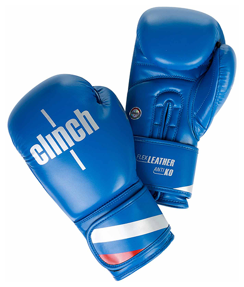 Боксерские перчатки Clinch Olimp C111 Blue (10 унций)