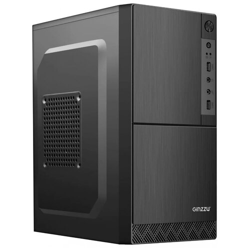 Корпус Ginzzu B190 2*USB 2.0, AU (400W) корпус ginzzu a200 usb 3 0