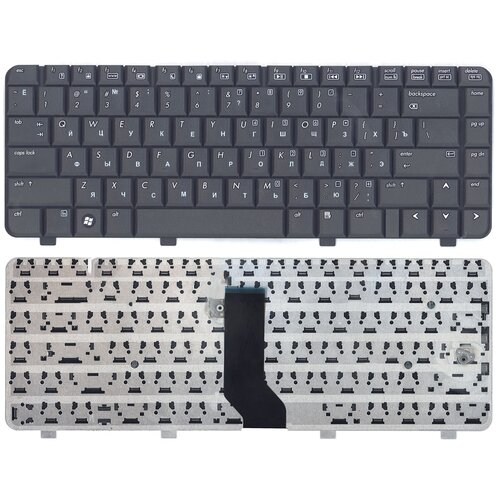 Клавиатура для HP Compaq 550 черная клавиатура для ноутбука hp compaq 6520s 6720s 540 550 черная