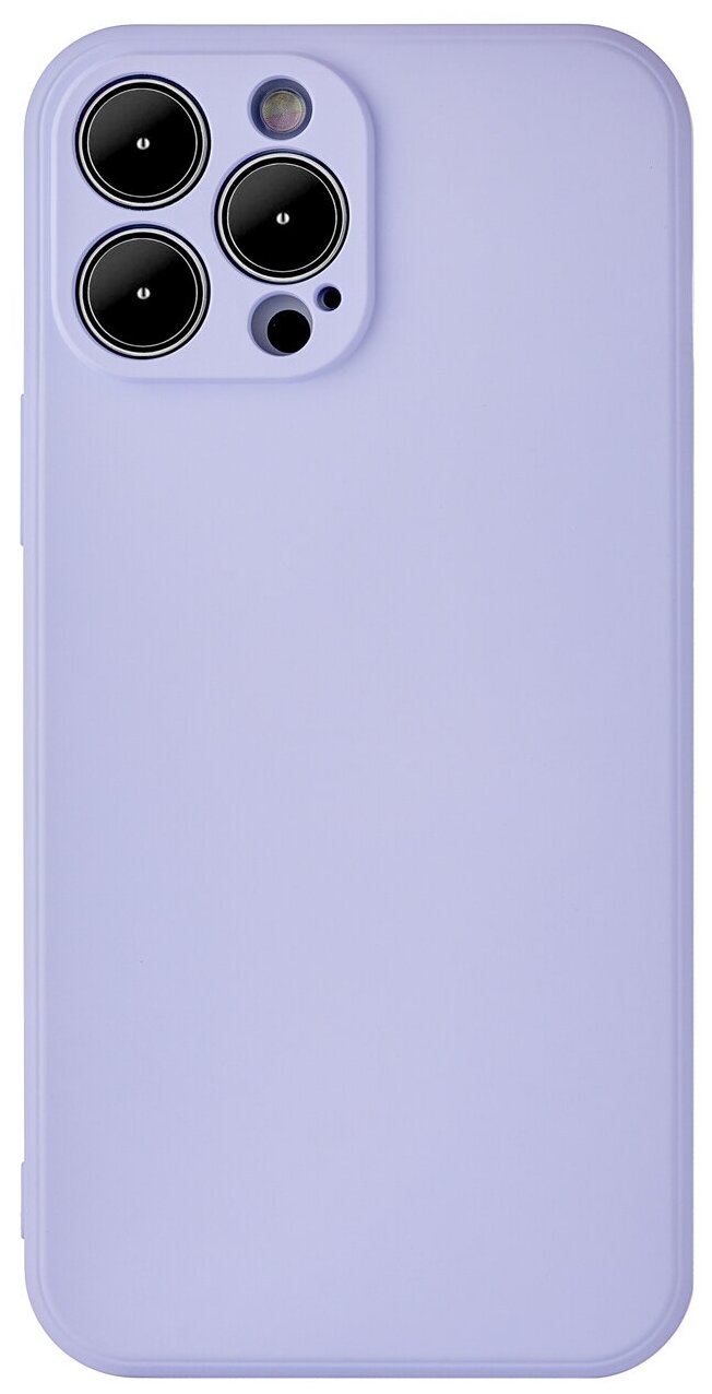 Чехол uBear Touch case для iPhone 13 Pro Max, силикон soft touch, фиолетовый