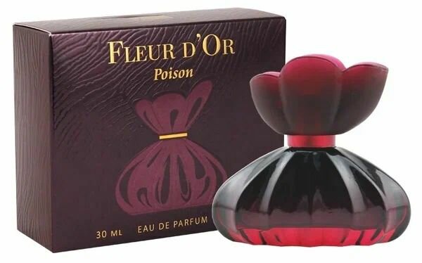 Delta Parfum Парфюмерная вода женская Fleur D'Or Poison , 30 мл.