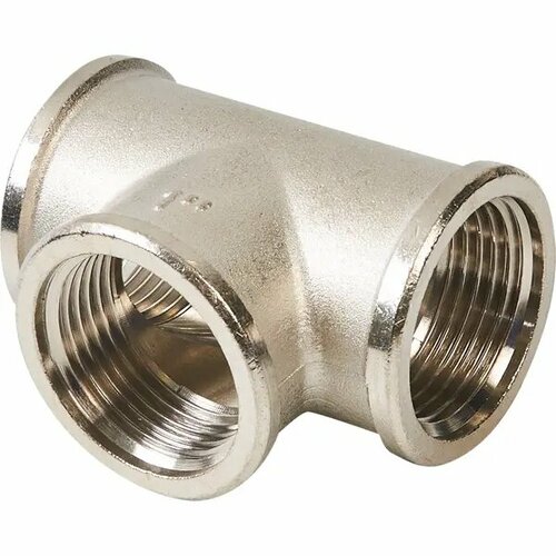 Тройник Stout 1 никелированная латунь 2458₽