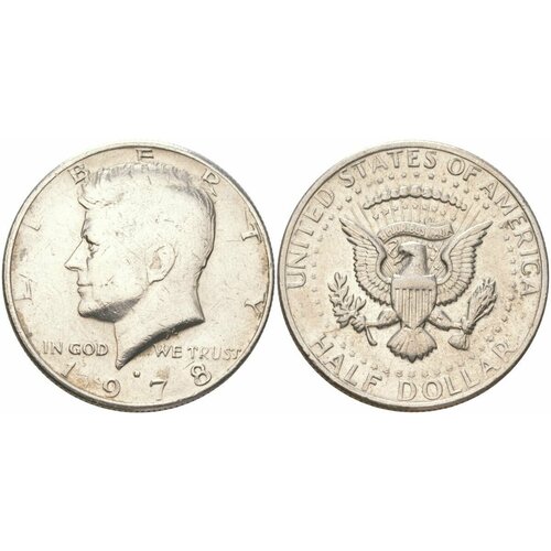 США 50 центов 1978 год Джон Кеннеди