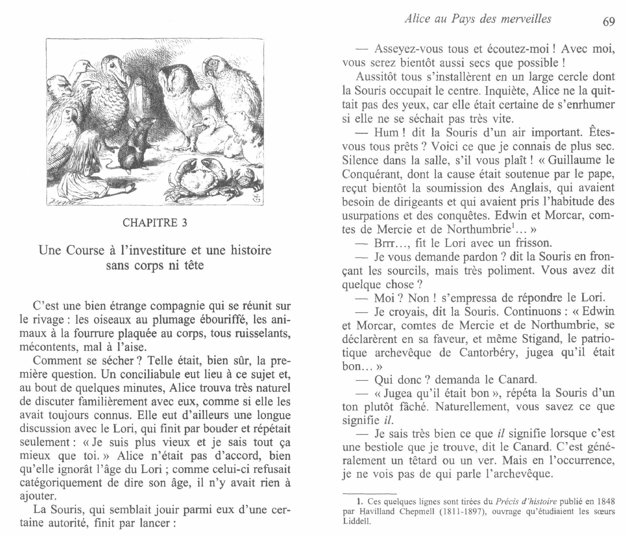 Alice au Pays des Merveilles. La Traversee du Miroir et ce qu' Alice trouva de l'autre cote / Книга на Французском - фото №2