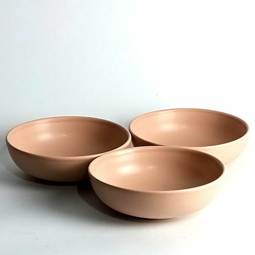 Миска керамическая 175 см салатник 800 мл комплект 3 штуки 933₽