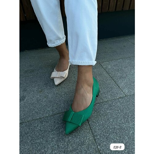 Туфли , размер 40, зеленый