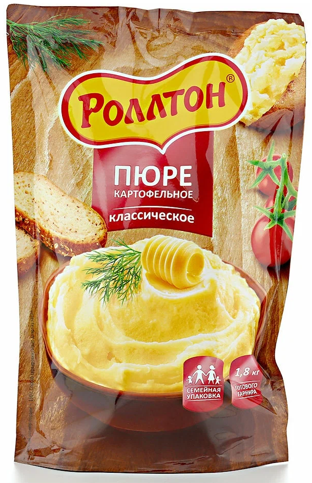 Роллтон Готовить легко Пюре картофельное, 240 г