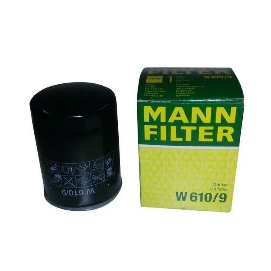 W6109 Фильтр масляный MANN-FILTER