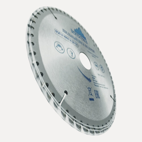 Изображение товара Пильный диск по дереву VertexTools 450Х50-32 мм, 100 зубьев, 2900 об/мин