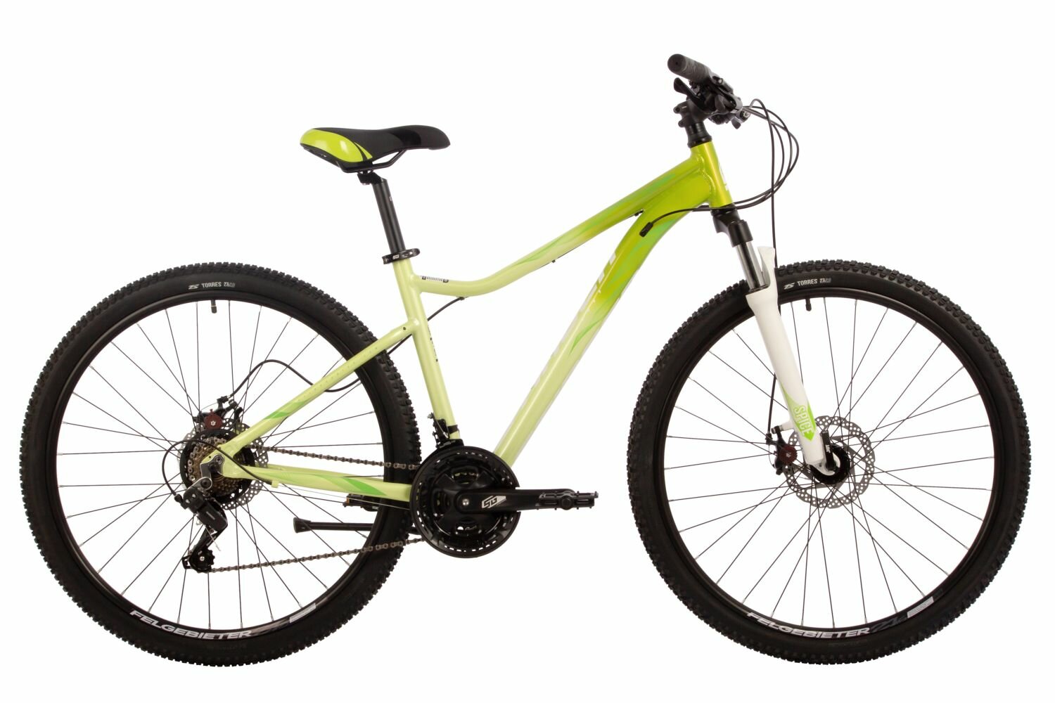 Велосипед Stinger Laguna Evo 27.5" (2024) (Велосипед STINGER 27.5" LAGUNA EVO зеленый, алюминий, размер 17")