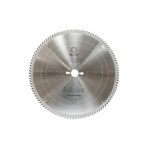 PROCUT Пила дисковая для ламината МДФ 350x30x3528 Z108 7553503008 17390₽