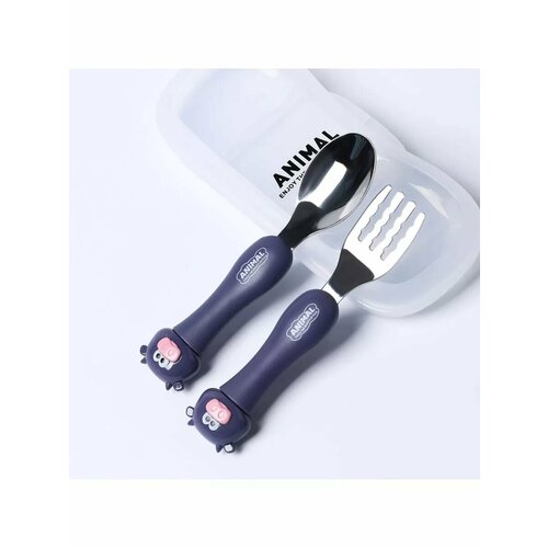 Набор детских столовых приборов в футляре Коровки 910₽