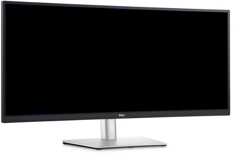 DELL Монитор Dell 34.14" P3424WE серебристый/черный IPS LED 21:9 HDMI матовая HAS Piv 300cd 178гр/178гр 3440x1440 60Hz DP WQ USB 10.17кг P3424WE